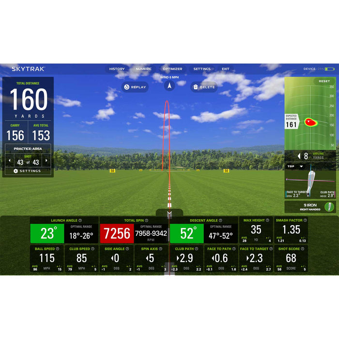 SkyTrak+ Golf Launch Monitor & Simulator