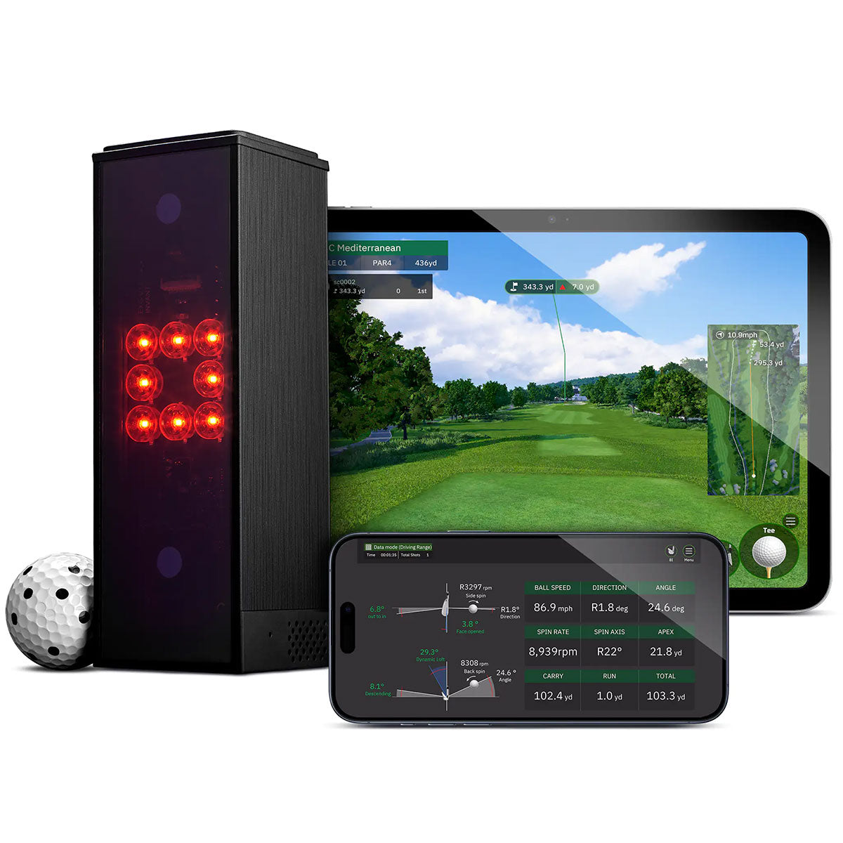 Square Golf Launch Monitor & Simulator
