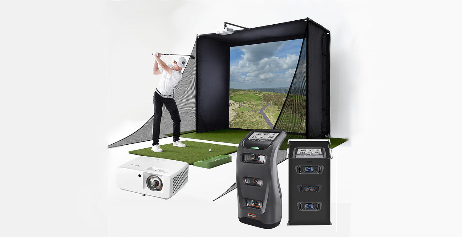 Bushnell Launch Pro Home Golf Simulator Studio Packages