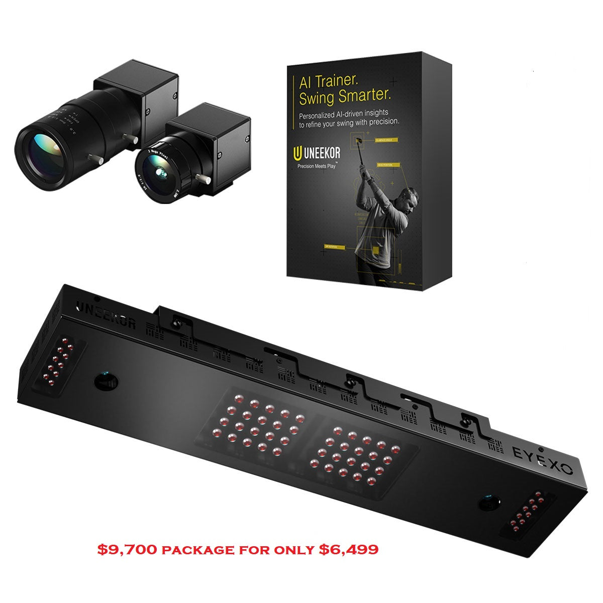 Uneekor EYE XO Golf Launch Monitor & Simulator