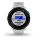 Garmin Forerunner 55 Smartwatch for Running 2021 - White - Front Angle