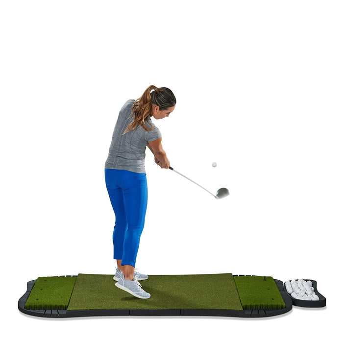 Fiberbuilt Hourglass Pro Golf Studio Hitting Mat