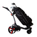 MGI Zip X3 Electric Golf Caddy - Titanium Gray with Cart Bag