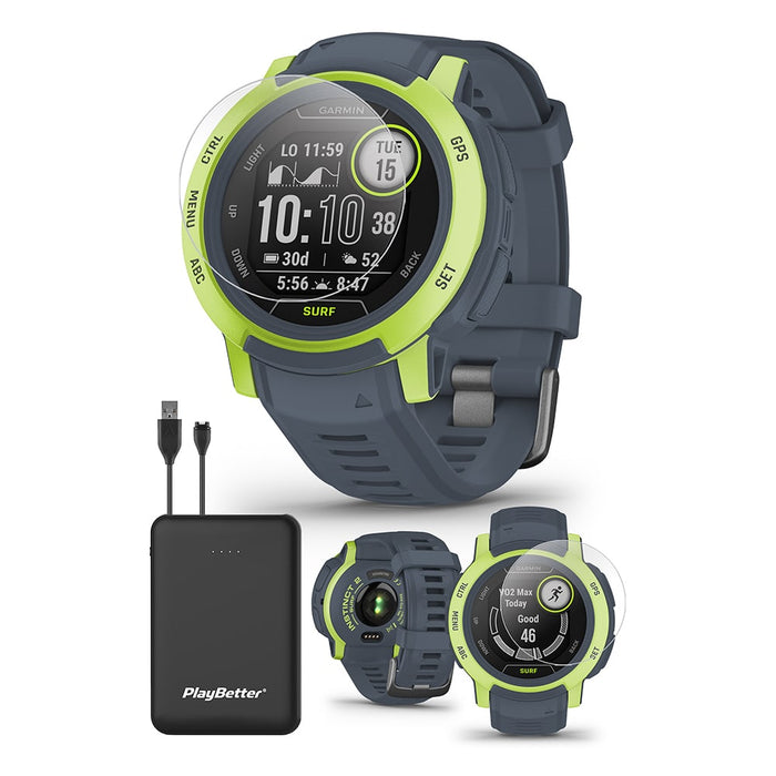 Garmin Instinct 2/2S Surf & Instinct 2/2S Solar Surf GPS Smartwatch
