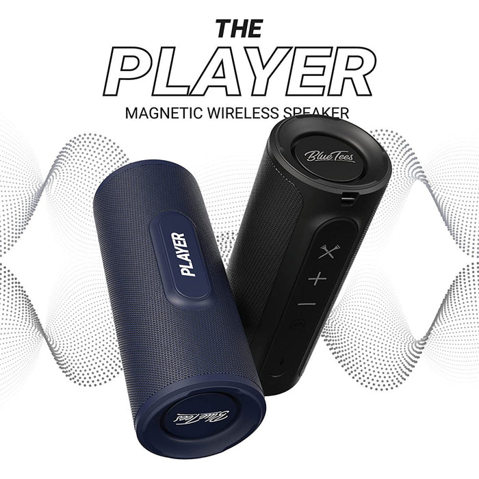 Blue Tees Golf The Player Magnetic Wireless Speaker