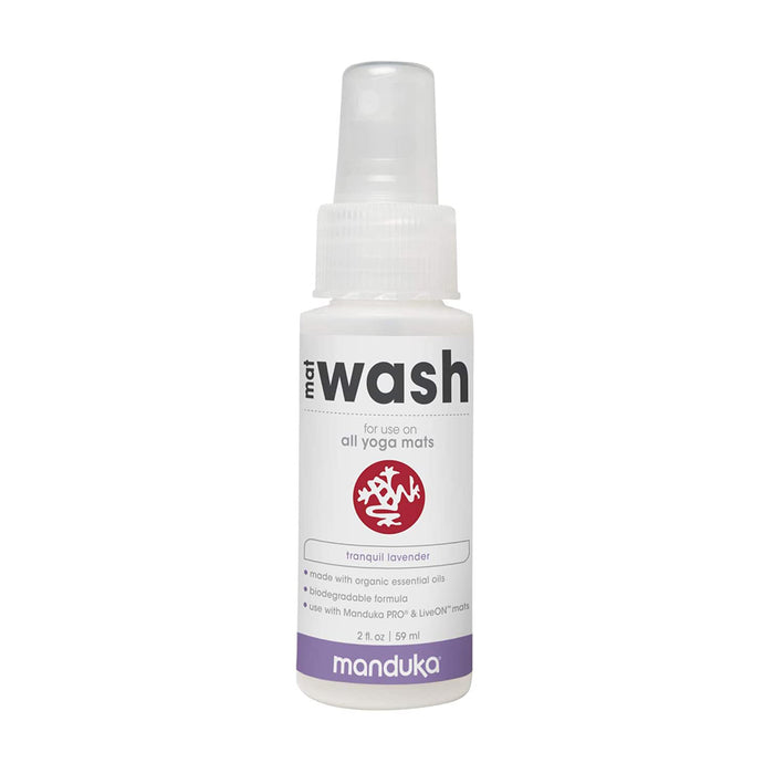 Manduka Yoga Mat Wash Travel Spray (Lavender, 2 oz.)