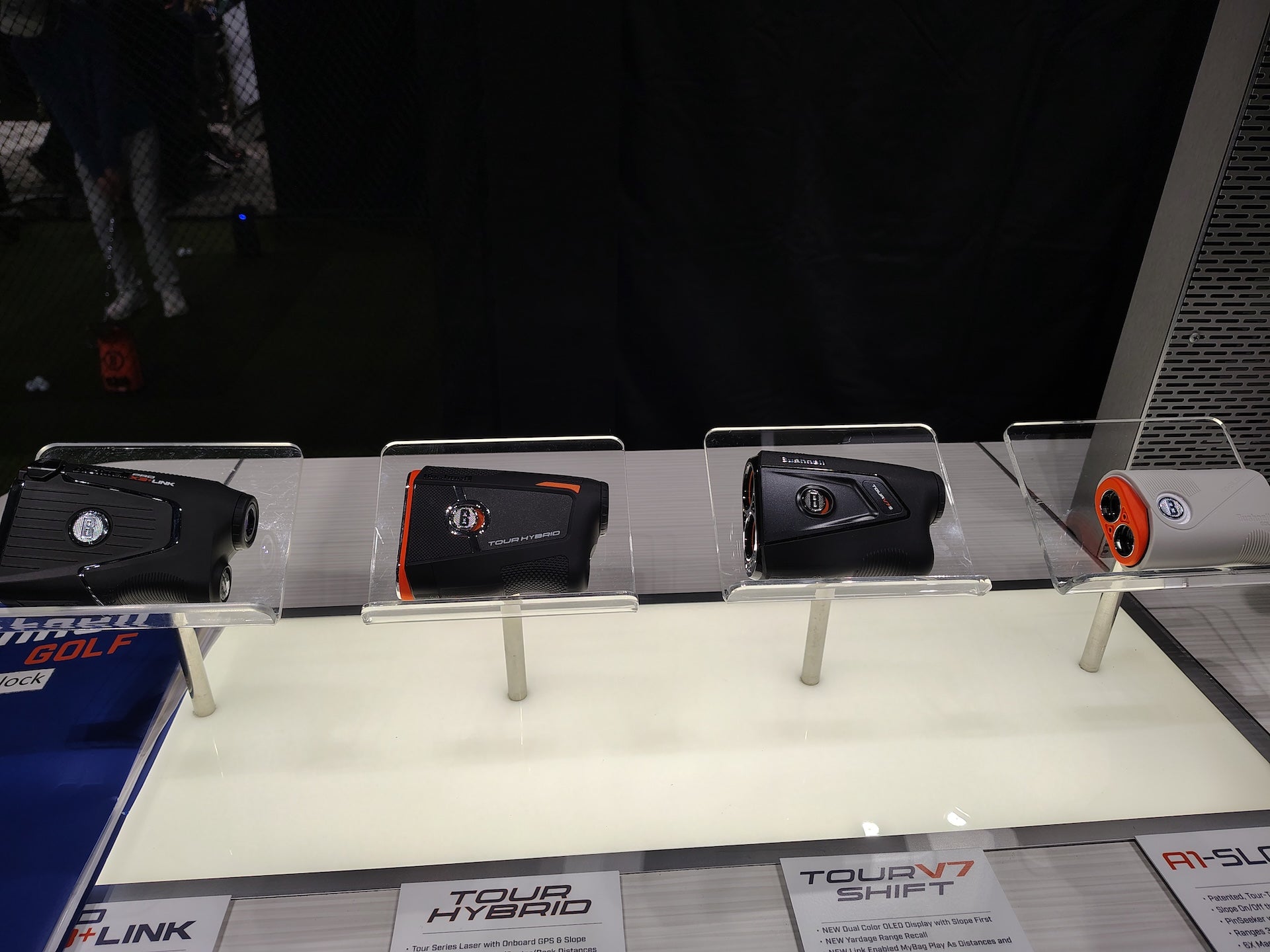 Bushnell Golf rangefinders on display at the 2026 PGA Show