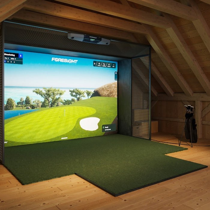 What Are the Space Requirements for a Launch Monitor and Home Golf Simulator?