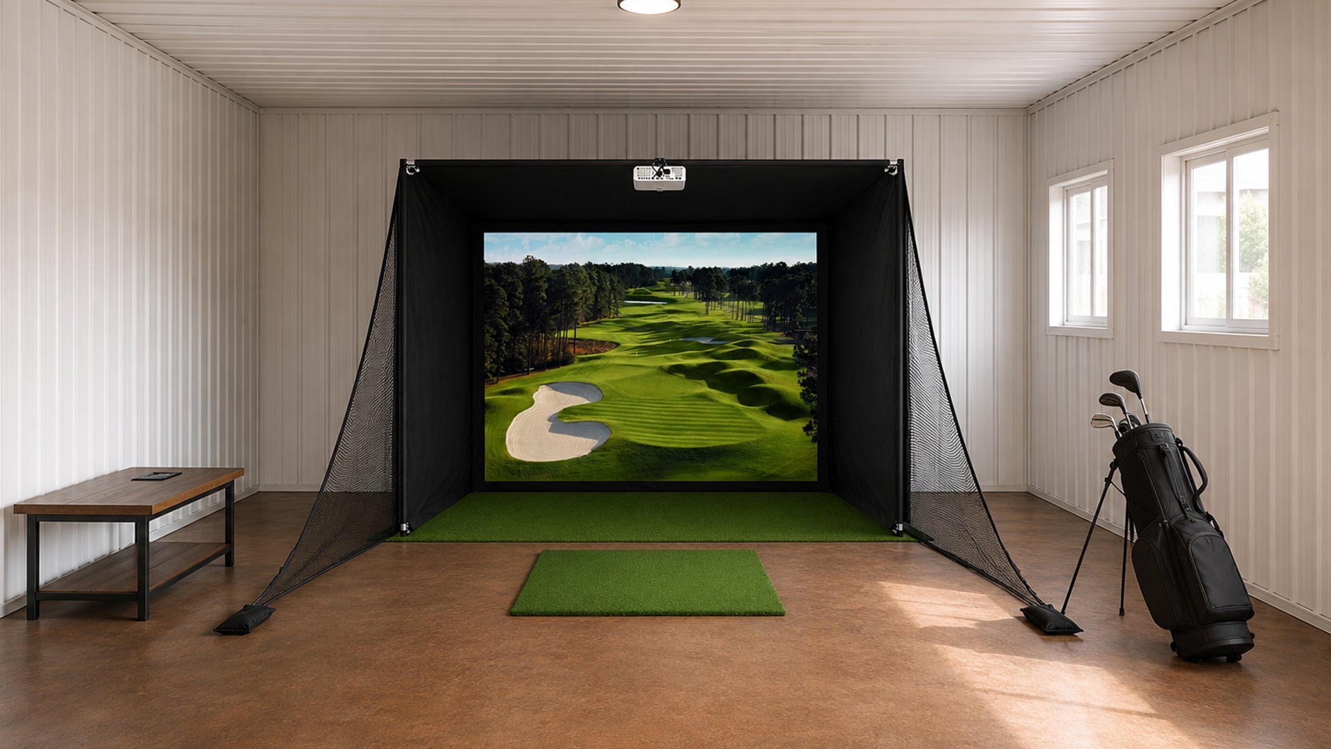 Your Easy Guide to Choosing a Golf Simulator Projector