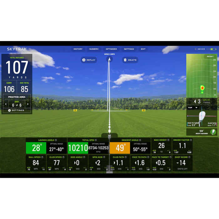 SkyTrak+ Golf Launch Monitor & Simulator