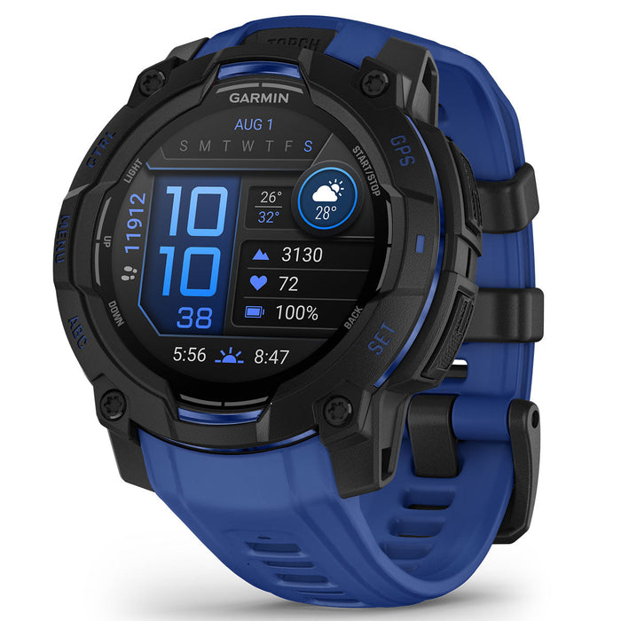 Garmin Instinct 3 Supernova Rugged GPS Smartwatch