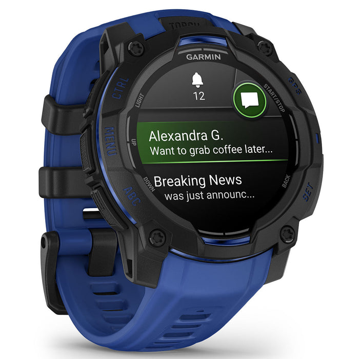 Garmin Instinct 3 Supernova Rugged GPS Smartwatch