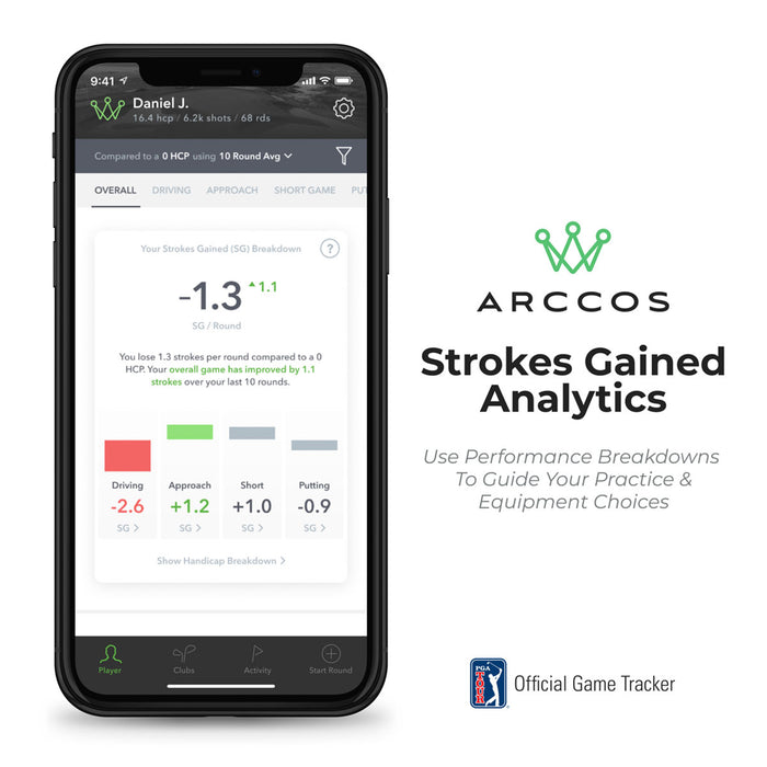 Arccos Starter Bundle (Gen 3+ Smart Sensors and Arccos Link Pro)