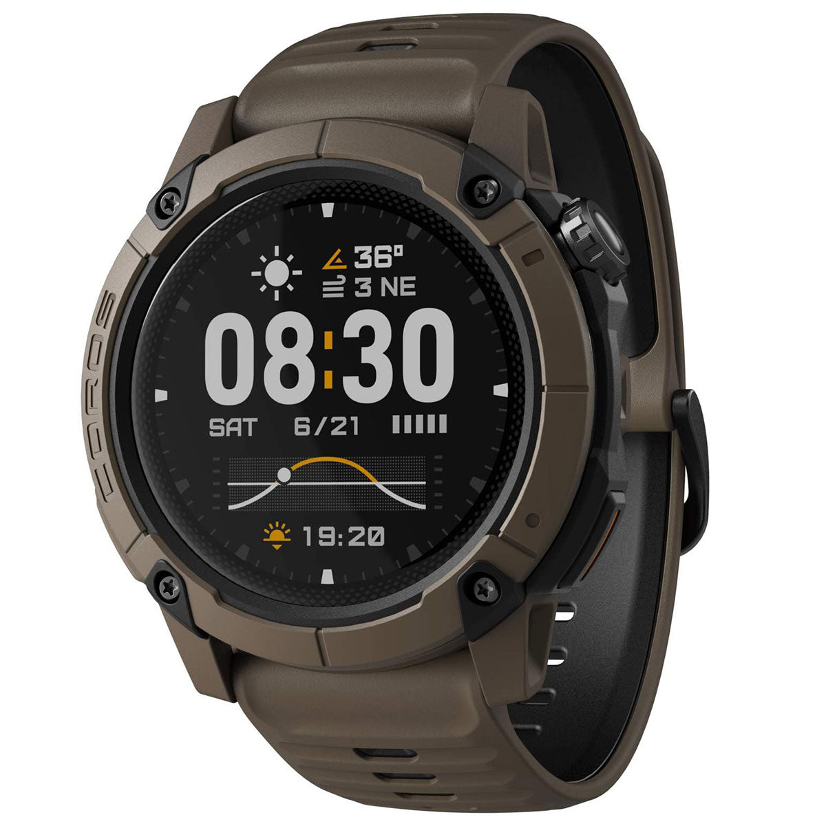 COROS NOMAD GPS Watch ブラウン COROS NOMAD Outdoor Adventure GPS Watch — PlayBetter