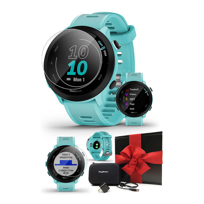 Shop Garmin Forerunner 55 GPS Running Watch Heart Rate