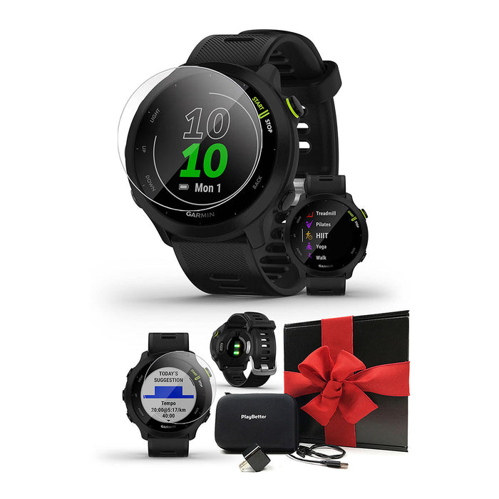 Shop Garmin Forerunner 55 GPS Running Watch Heart Rate