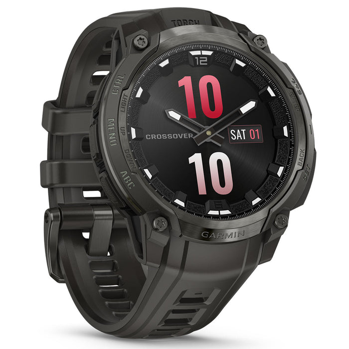 Garmin Instinct Crossover AMOLED Rugged GPS Smartwatch