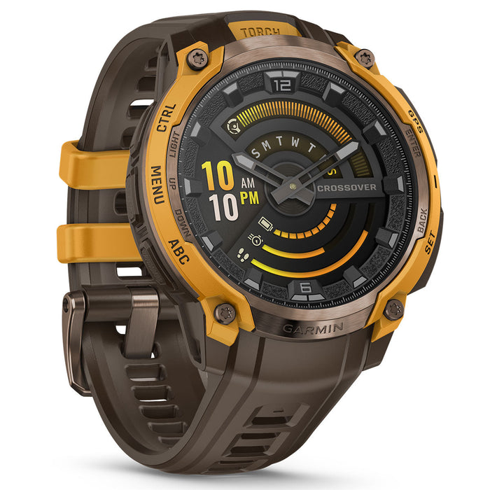 Garmin Instinct Crossover AMOLED Rugged GPS Smartwatch