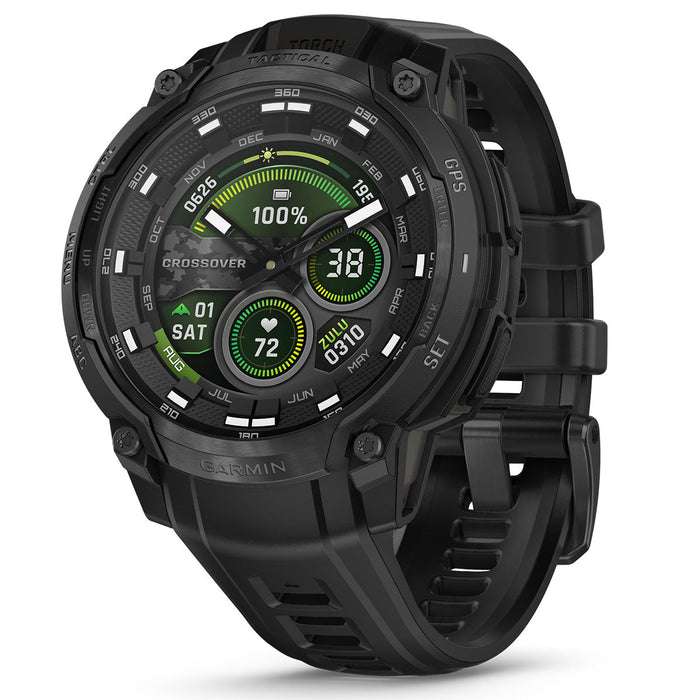 Garmin Instinct Crossover AMOLED Rugged GPS Smartwatch