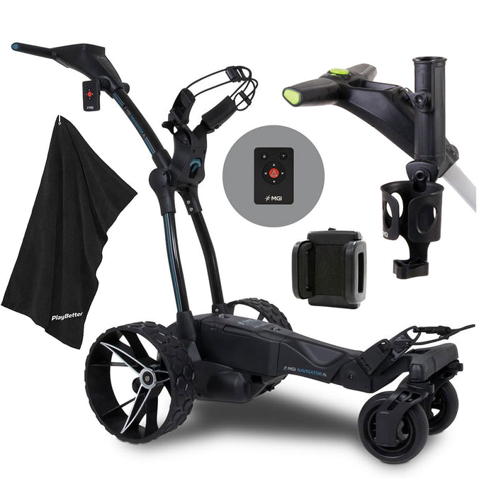 Shop MGI Ai Navigator GPS+ Electric Golf Caddy Motorized Buggy