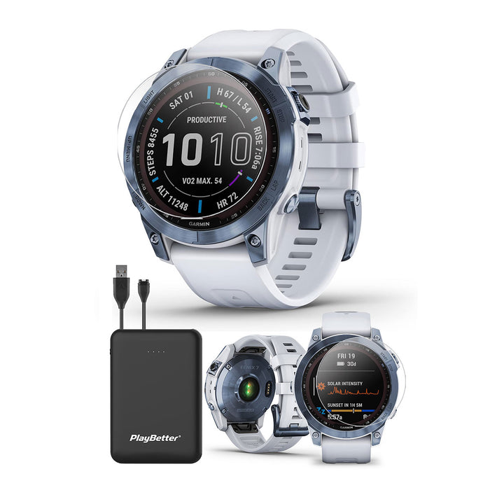 Garmin fenix 7s Pro Sapphire Solar GPS Watch – Holabird Sports