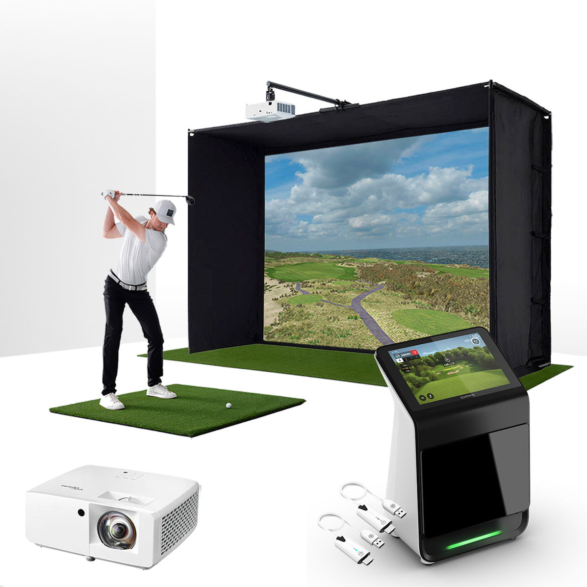Garmin Approach® R50 Home Golf Studio BYO (Build Your Own) Package ...