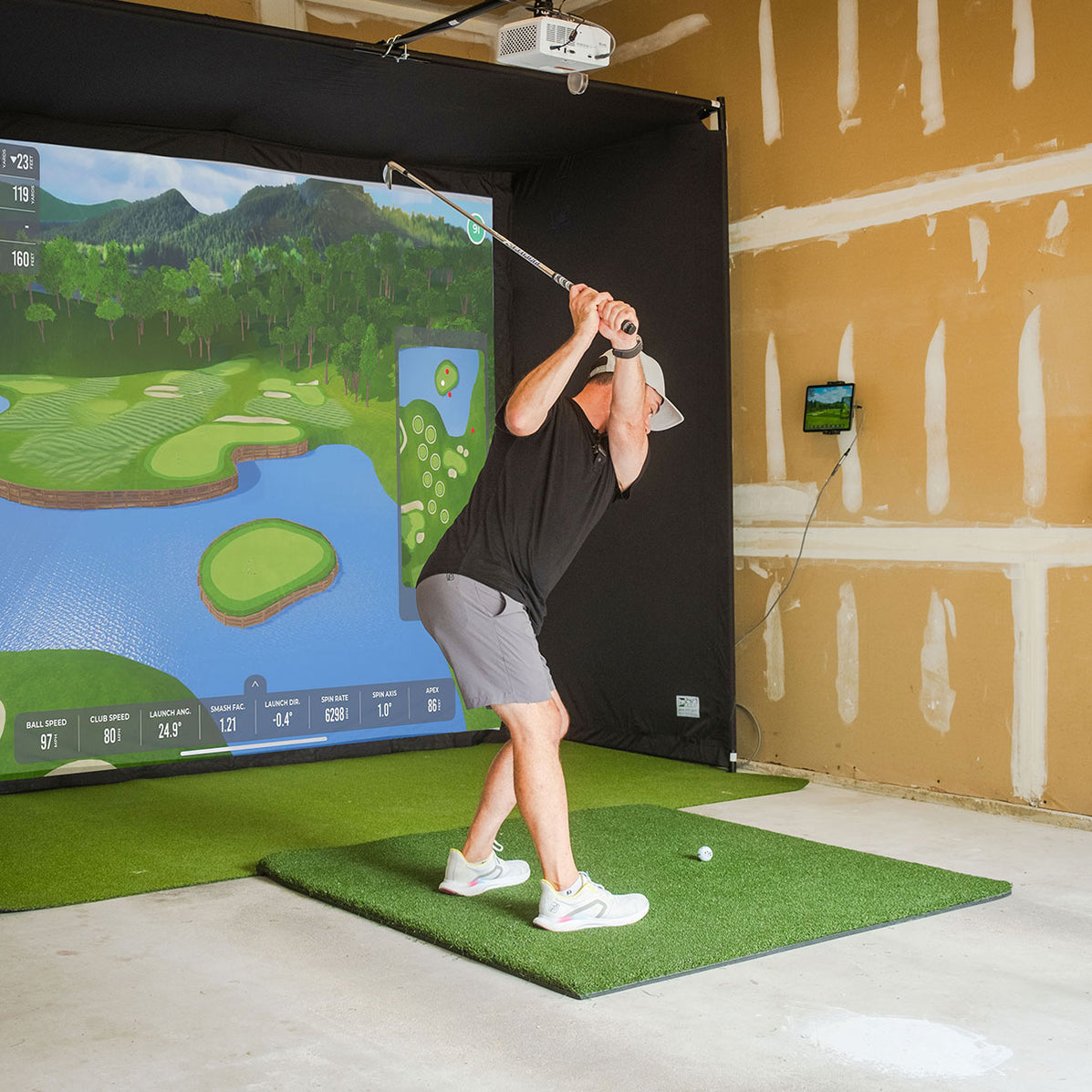 PlayBetter SimStudio™ Garage Edition by Golficity | Best Home Garge ...