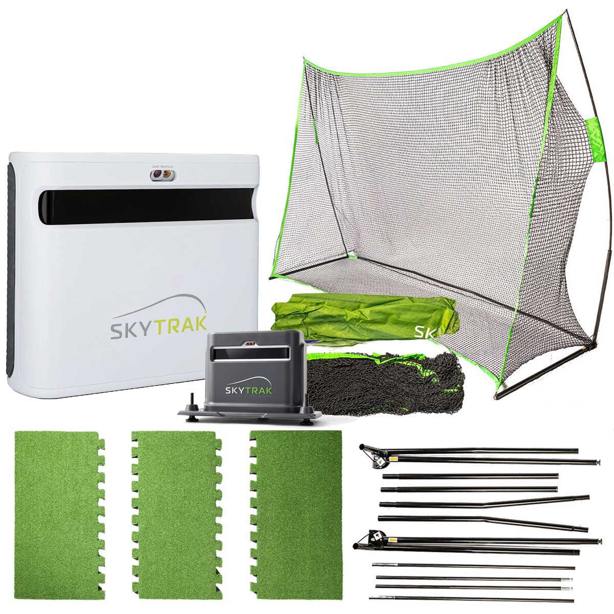 SkyTrak+ Portable Hitting Net Golf Studio Package — PlayBetter