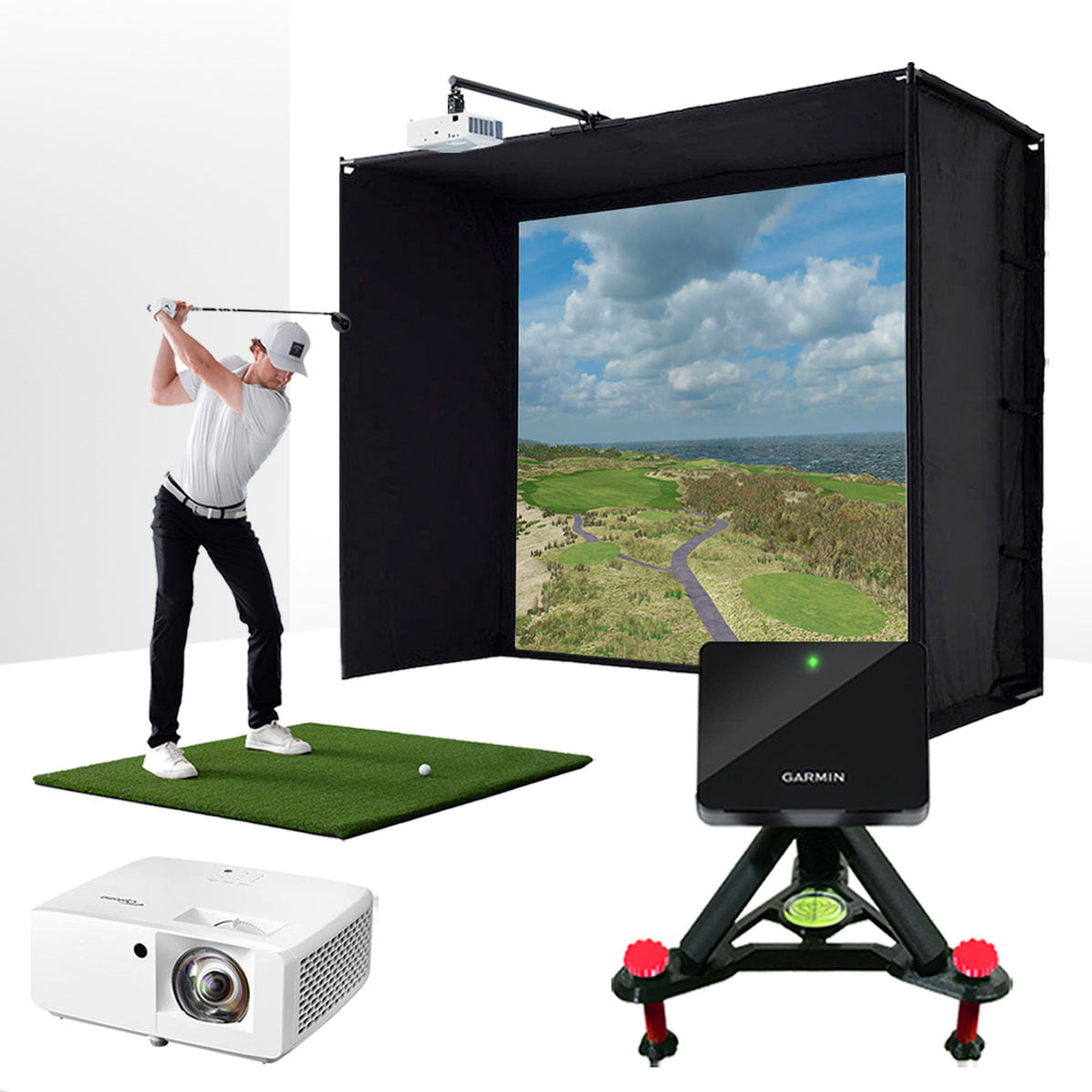 Garmin Approach R10 | PlayBetter SimStudio™ BYO (Build Your Own) Package