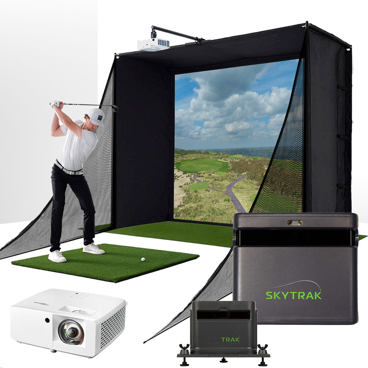 SkyTrak ST MAX Golf Simulator | PlayBetter SimStudio Packages