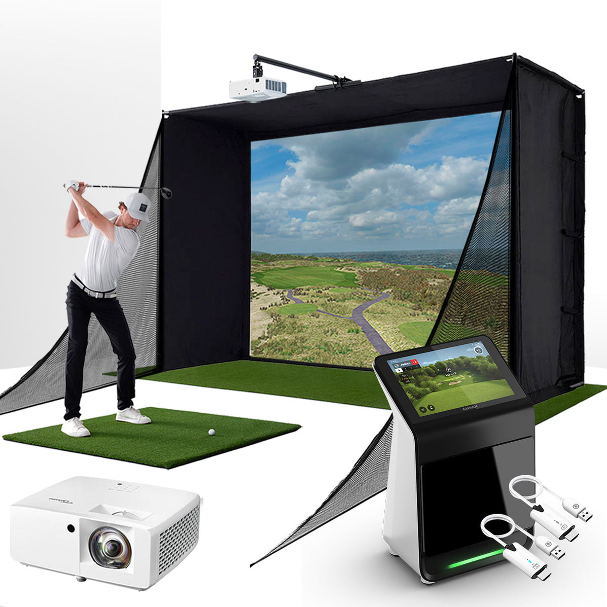 Garmin Approach® R50 Home Golf Studio Complete Package — PlayBetter