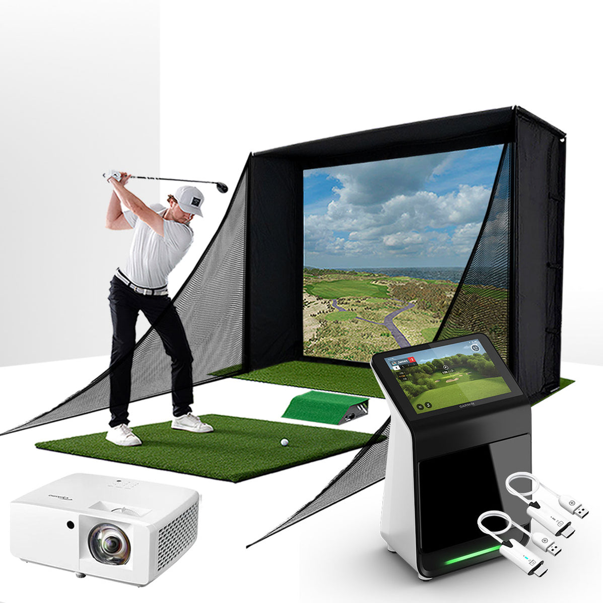 Garmin Approach® R50 Home Golf Studio Complete Package — PlayBetter