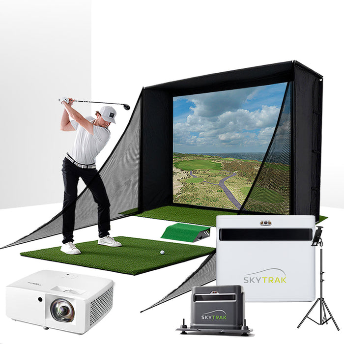 Shop 2025 SkyTrak+ SimStudio™ Home Golf Simulator Studio Package