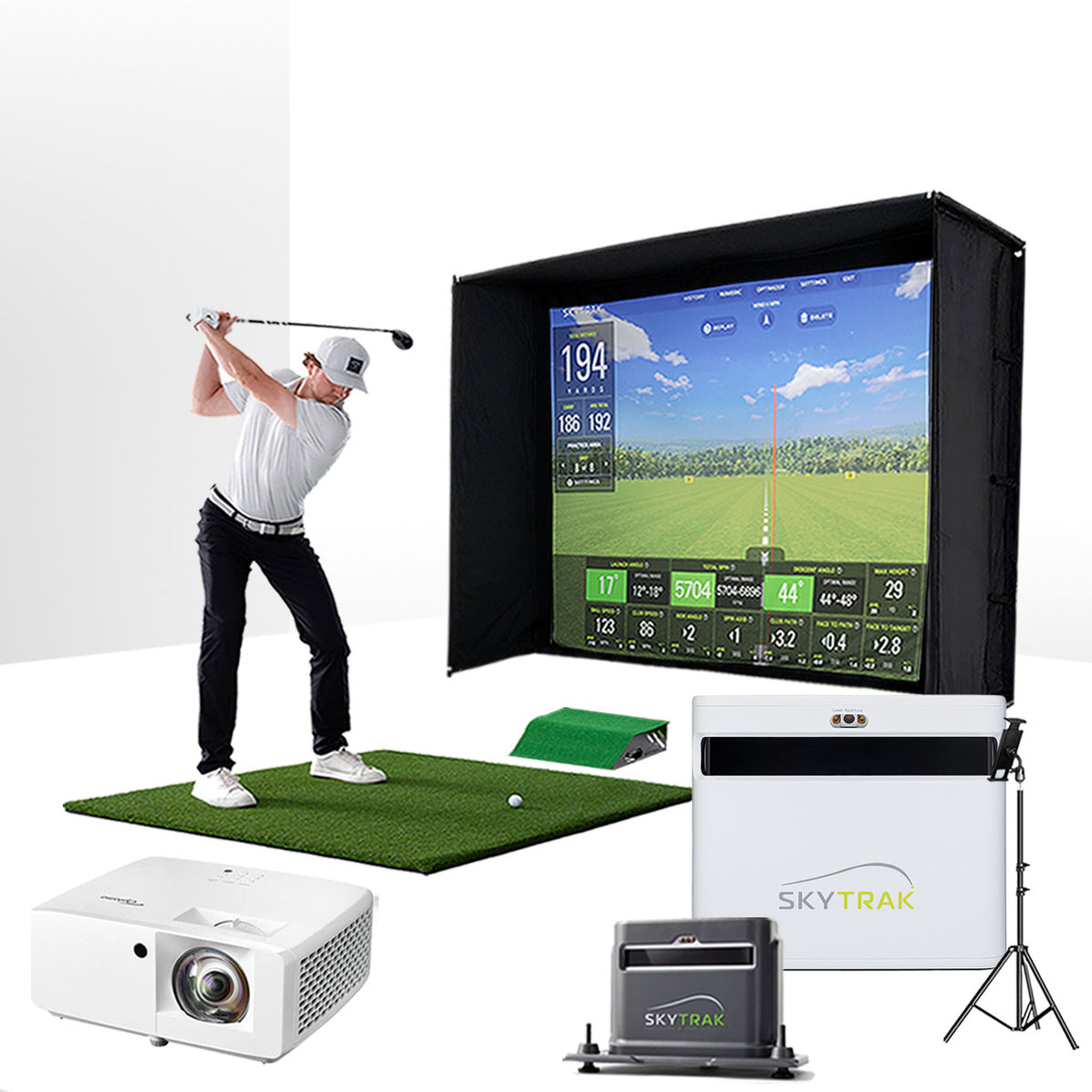 Shop 2025 SkyTrak+ Home Golf Studio Essentials Package — PlayBetter