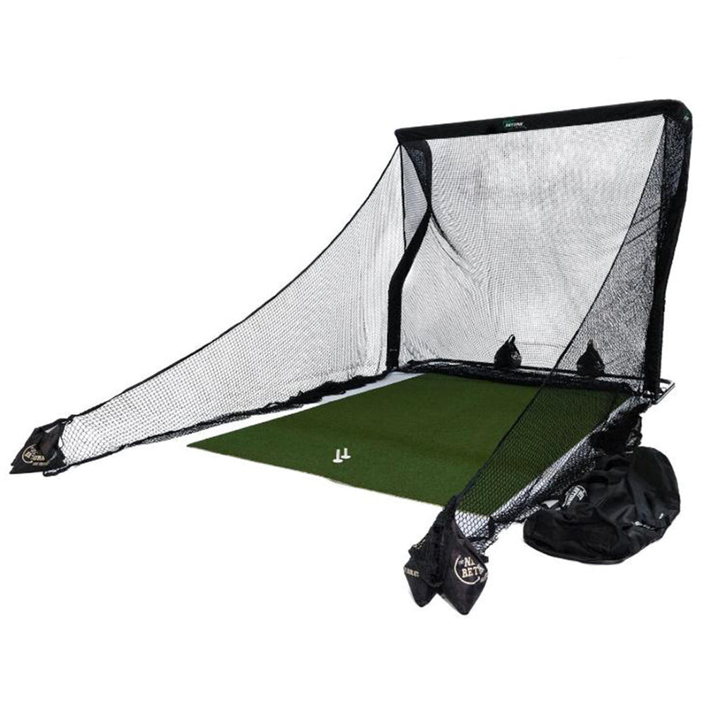 Net Return Home Series V2 Golf Hitting Net with Turf/Side Barriers Pac ...