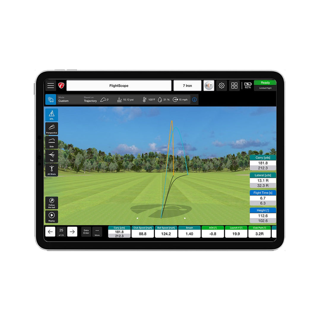 FlightScope X3C Golf Launch Monitor & Simulator — PlayBetter