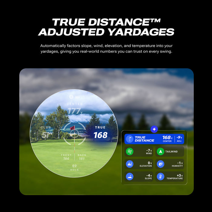 Blue Tees Captain Air Golf Rangefinder