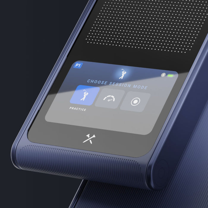 Blue Tees Golf Rainmaker with PlayBetter SimStudio™ COMPLETE Package | Golf Simulator Studio with Impact Screen, Enclosure, Side Barriers, Hitting/Putting Mats & Projector