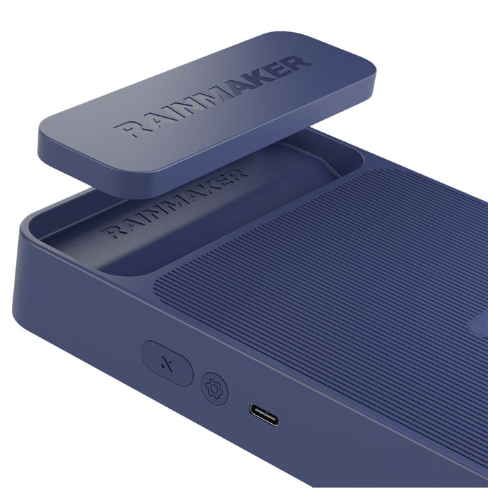 Blue Tees Golf Rainmaker with PlayBetter SimStudio™ COMPLETE Package | Golf Simulator Studio with Impact Screen, Enclosure, Side Barriers, Hitting/Putting Mats & Projector