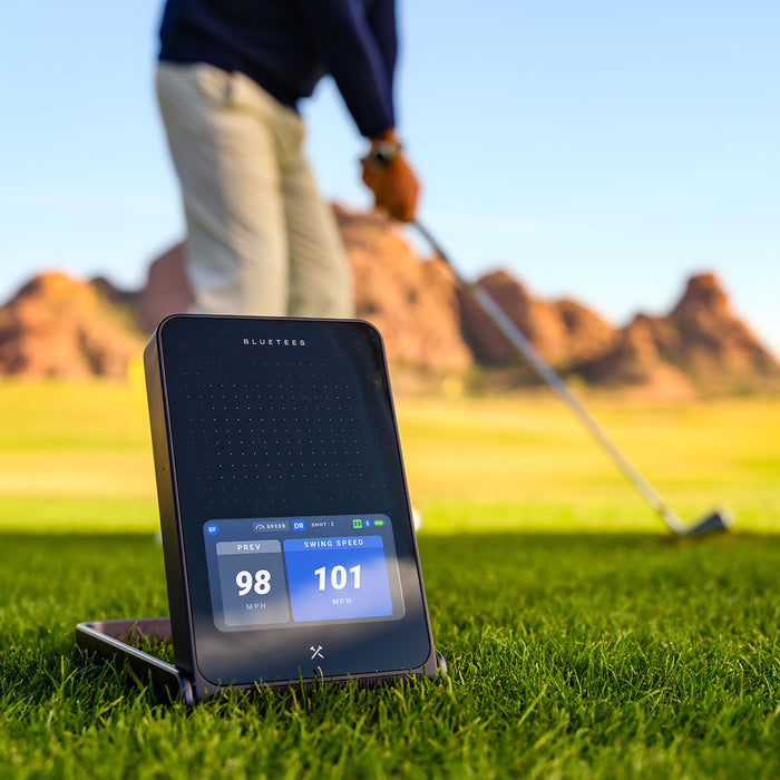 Blue Tees Golf Rainmaker Portable Golf Launch Monitor & Simulator
