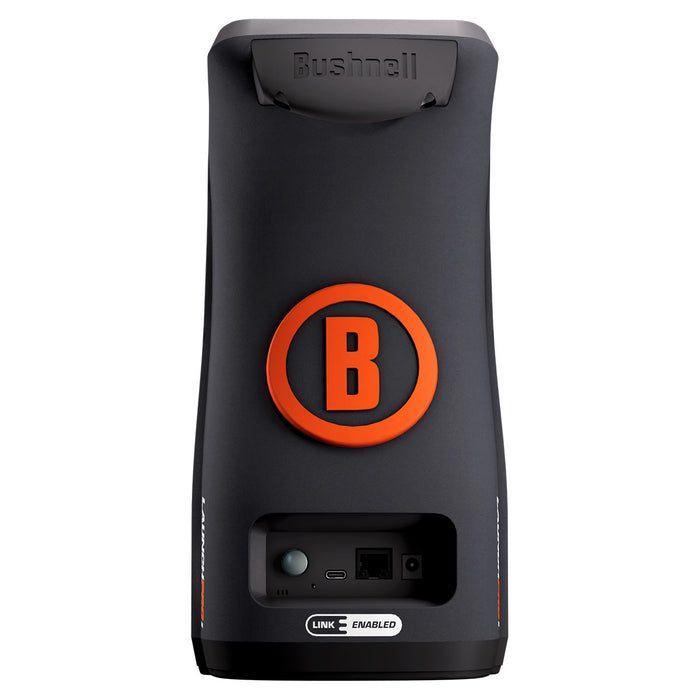 Bushnell LPi Circle B SportScreen Vanish Retractable Golf Studio Complete Package | Home Golf Simulator Studio with Impact Screen, Enclosure, Hitting Mat, Putting Turf & Projector