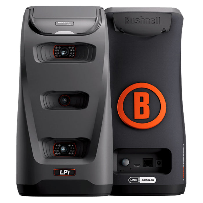 Bushnell LPi Circle B SportScreen Vanish Retractable Golf Studio Complete Package | Home Golf Simulator Studio with Impact Screen, Enclosure, Hitting Mat, Putting Turf & Projector