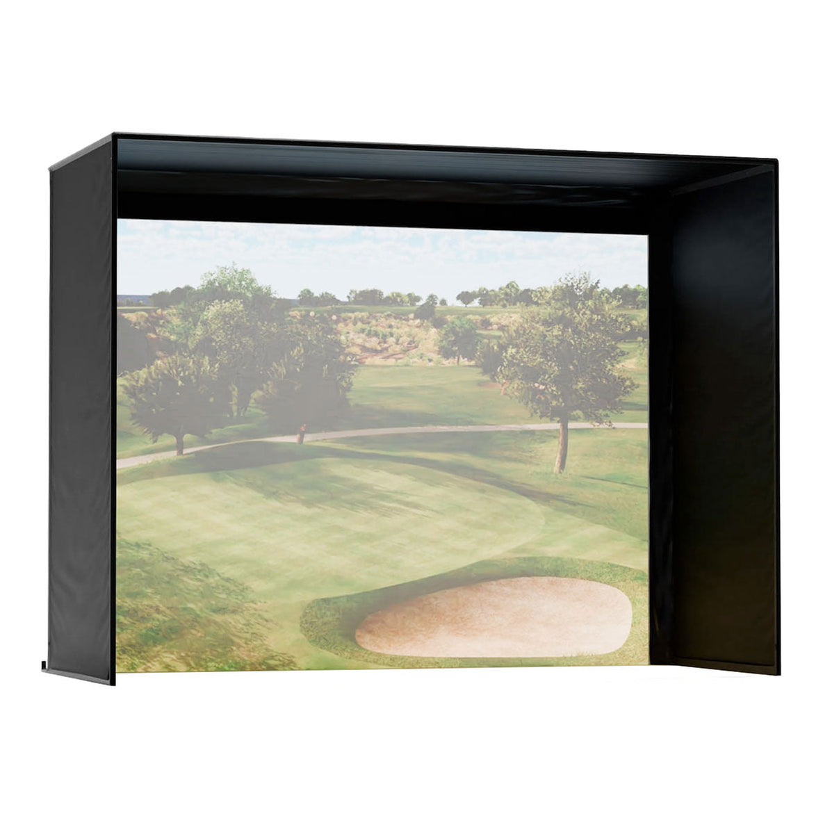 Shop Carl's Place DIY Golf Simulator Enclosure Kit with Impact Screen ...