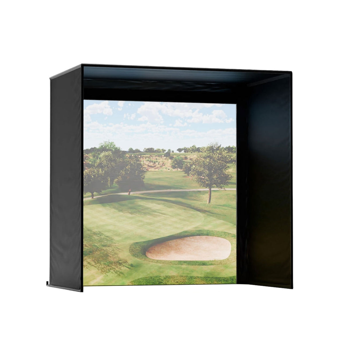 Shop Carl's Place DIY Golf Simulator Enclosure Kit with Impact Screen ...
