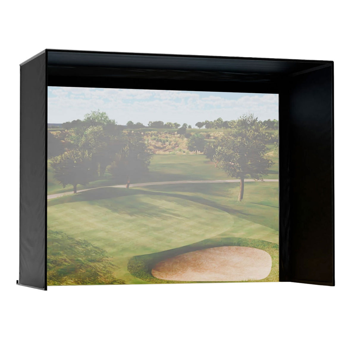 Shop Carl's Place DIY Golf Simulator Enclosure Kit with Impact Screen ...