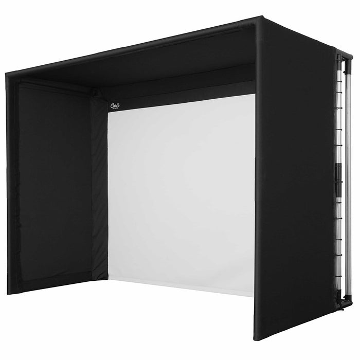 Carl's Place Pro Golf Simulator Enclosure Kit with Impact Screen
