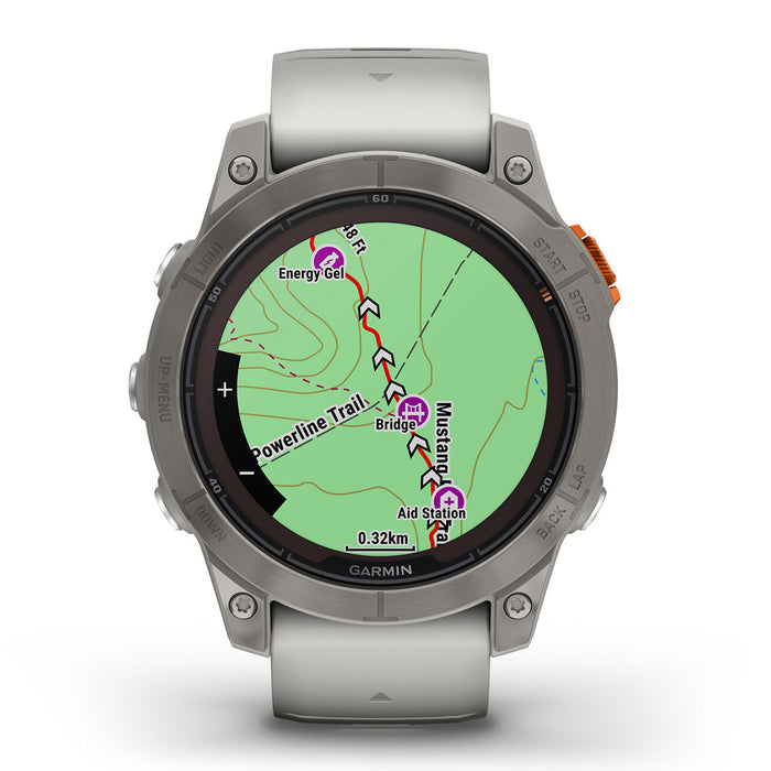 GARMIN fēnix® 7 Pro Sapphire Solar Edition Titane avec