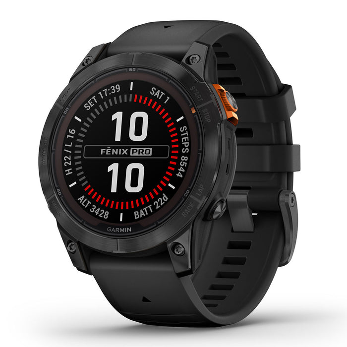 Garmin fenix® 7 Pro Sapphire Solar Edition Carbon Grey DLC