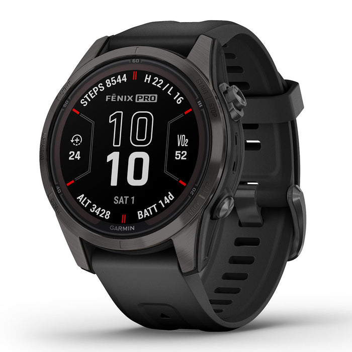 Buy GARMIN Fenix 7 Pro Solar Smart Watch - Black, 47 mm