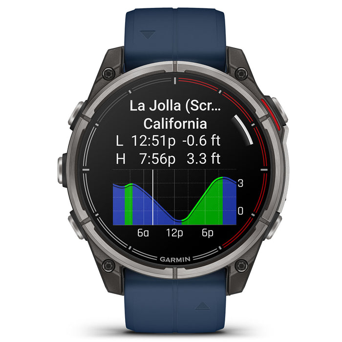 Garmin quatix 8 AMOLED Marine GPS Smartwatch